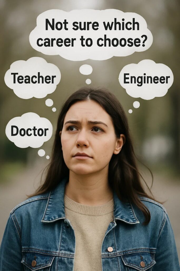 Select a Career, that is right for you.
